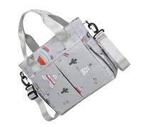 WATIIFUFU Diaper Bag and Scratch-Resistant Nylon Material Large Capacity Shoulder Strap Pouch with Multi-Layer Partition Featuring Organiser and Milk for Commuting and Bringing a Baby
