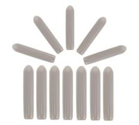 WATIIFUFU Dishwasher Rack End Caps and Prong Tip Protectors, 50pcs Gray Pearl Coating Caps for Dishwasher Rack Repair and Dust Prevention, Compatible Dish Baskets, Sturdy Protection Set