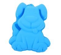 WATIIFUFU Dog Cake Mold Silicone Baking Mould with Playful Puppy Design for Cupcakes Pudding and Treats Flexible Non-Stick Pet Silicone Mould for Easy Demolding and Cleaning for Dog Parties