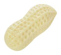 WATIIFUFU Dog Chew with Interactive Sound Squeaky Peanut Shaped Sturdy Material Multifunctional Fun Pet for Puppies and Medium Dogs for Teething and Playtime
