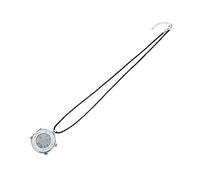 WATIIFUFU Electronic Pocket Hanging Watch Digital Alarm Neck Necklace Watch Portable Small Size for Travel and Daily Use