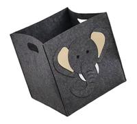 WATIIFUFU Felt Laundry Bin Clothes Basket Storage Basket for Dirty Clothes Bedroom Toy Storage Organiser
