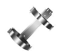 WATIIFUFU Fire Extinguisher Holder Made of Strong Iron with A Simple Silver Design, Easy to Install Fire Extinguisher Wall Bracket Suitable for Car and Home Use, Providing
