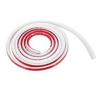 WATIIFUFU Flexible PVC Inside Corner Shower Trim for Floor Transition Edge, Waterproof Adhesive Quarter Round Molding Prevents Tile Edge Cracks, Smooth Modern Design for Tub Wall Seam