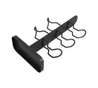 WATIIFUFU Gaming Headset and Controller Stand with 3 Layers Iron Structure, Anti-slip Design for Tidy Workspace, Multi-purpose Accessory Hub for Gamers Desktop Creativity