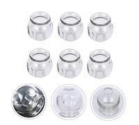 WATIIFUFU Glass Cupping Instrument Kit Smart Cupping Suction Cups Heavy Duty Thickened Fire Can 6pcs