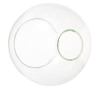 WATIIFUFU Glass Lamp Shades and Delicate Design for Ceiling Lights with Globe Shape Made of Lightweight Glass Material Featuring Eye and Soften for Bedroom and Living Room