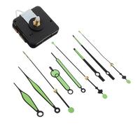 WATIIFUFU Glow in The Dark Clock Hands Clock Mechanism Kit Light Green Plastic Material Absorbs Light Day