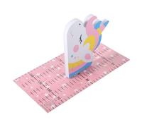 WATIIFUFU Growth Chart Ruler Decal Removable Boy Girl Height Measurement Sticker Cartoon Animals for Nursery Decor Fun and Easy Installation to Track Boy Girl Growth