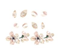WATIIFUFU Guitar Fretboard Decals 2pcs Cherry Blossom Panel Stickers Floral to Modify Instrument and Show Personal Style, Eye-catching Quaint Design for Bass and Ukulele