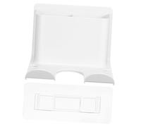 WATIIFUFU Hair Dryer Holder Wall Mount Self Adhesive Bathroom Storage Organizer for Blow Dryer Space Saving Design Easy Installation No Drilling Required for Vanity and Salon