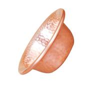 WATIIFUFU Handcrafted Copper Water Offering Bowl for Temple and Home Decor Worship Sacrifice Vessel Resistant Finish Religious Altar Accessory for Ancestor Rituals and Calming Ambience