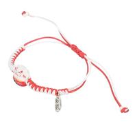 WATIIFUFU Handcrafted Japanese Style Red String Cat Bracelet for Women, Woven Ceramic Fortune Cat Protection Bracelet, Friendship Braided Wrist Rope