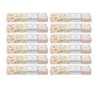 WATIIFUFU Handmade Soap Boxes Paperboard Packaging Boxes with Beautiful Pattern 40pcs and Easy to Assemble Design, for Birthday and Banquet Wrapping