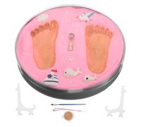 WATIIFUFU Handprint Mud Foot Printing Kit for Newborn Nursery Decor Handprint Keepsake Footprint Craft