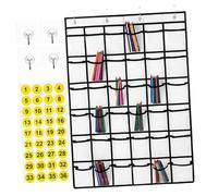WATIIFUFU Hanging Organizer with Pockets Transparent over The Door Storage for Cell Phones Classroom Supplies and Items Compartment Pocket Chart for Use