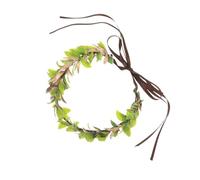 WATIIFUFU Heart Shaped Green Leaf Fairy Flower Crown Lightweight Woodland Elf Headband for Men Women Cosplay Wreath Crown Wedding Bridal Greek Goddess Headdress