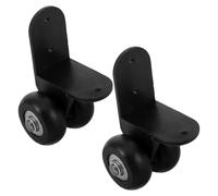 WATIIFUFU Heavy Duty Speaker Caster Replacement with Silent Swivel Wheels for Audio Cart Repair Wear-resistant Rolling Trunk Wheels for Stage Equipment Maintenance