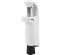 WATIIFUFU Heavy Duty White Kick Down Door Stopper Featuring Zinc Alloy Material and Efficient Braking for Office and Home