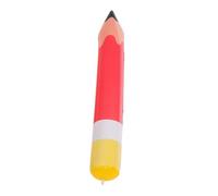 WATIIFUFU Inflatable Pencil Decoration Pink Classroom for Funny Big Pencil Blow-up Oversized Novelty Pencil Huge Pencil Giant Inflatable Pencils Crayon Prop to Party Red Pvc