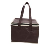 WATIIFUFU Insulated Grocery Bag Non-Woven Fabric Food Carrier for Hot Cold Items for Picnics Beach Travel and Grocery Shopping Lightweight and Easy to Clean
