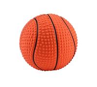 WATIIFUFU Interactive Basketball Shape Dog Chew Made of Sturdy Latex, Squeaks to Engage Pets, Massages Gums and Prevents Biting Other Things, for Active Dogs and Playtime