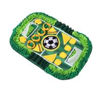 WATIIFUFU Interactive Sniffing Mat for Dogs and Pets with Chew-resistant Fleece and Oxford Cloth, Unique Football Field Design for Indoor Training and Outdoor Adventures, Stimulating Slow