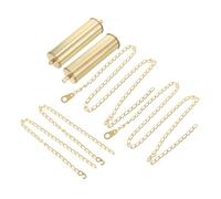 WATIIFUFU Iron Chain Clock Weight Replacement 5.1 Inch Hollow Floral Metal Part for Floor and Wall Clock Accessories