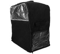 WATIIFUFU Kitchen Stand Mixer Dust Cover Large Size 43.3x37.3x21.5cm, Black Dustproof Storage Bag Compatible with Kitchenaid 6/7/8 Quart Vertical Mixers, Countertop Appliance Protector