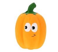 WATIIFUFU Latex Pumpkin Shaped Dog Squeaker for Pet Chewing and Mental Stimulation, Safe and Sturdy Pet Playing Suitable for Puppy Training and Interactive Play