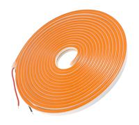 WATIIFUFU LED Strip Light Flexible Silicone Rope Light Orange for Indoor Outdoor Decorative Illumination with Wide Beam Coverage