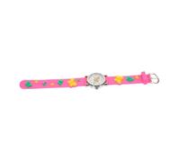 WATIIFUFU Lovely Butterfly Pattern Quartz Watch for Students and Toddlers, Skin-Friendly Silicone Material with Glass Dial, Comfortable to Touch Wristwatch for Boys and Girls Daily Wear