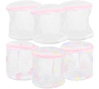 WATIIFUFU Mesh Laundry Bags for Washing Clothes 6pcs with Drawstring Closure, Breathable Polyamide Fibre Material Protects Clothing from Tangling for Delicates and Storing Gloves Or Bras
