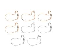 WATIIFUFU Metal Guitar Finger Picks Prevent Finger Injuries 8pcs Sturdy and Not Easy to Break for Folk and Classical Guitar