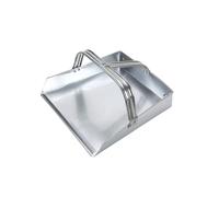 WATIIFUFU Mini Stainless Steel Dustpan for Desktop Cleaning Lightweight Household Garbage Container for Kitchen Dining Table Sofa Compact and Sweep Tool