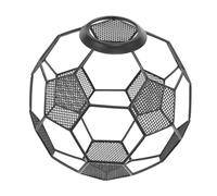 WATIIFUFU Modern Soccer Shaped Lamp Shade Hollow Out Decorative for Ceiling Table Lamps Ideal for Home Office Sports Themed Décor Compatible with Standard Bulbs