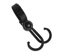 WATIIFUFU Multi-Function Stroller Hanging Hooks Double Hook Bag Carrying Clips Lightweight Sturdy Pram Accessories for Outdoor Baby Stroller and Shopping Trolley