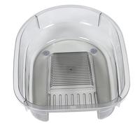 WATIIFUFU Multi-Functional Plastic Wash Basin with Washboard Laundry Tub Household Baby Clothes Washing Basin for Dormitory and Bathroom Use, Gray Integrative Design