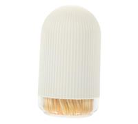 WATIIFUFU Natural Bamboo Double-Point Toothpicks with Pour-Out Wooden Storage Box Smooth Surface Disposable Dental Picks Kit for Home Restaurant Hotel and Party Use Safe Material