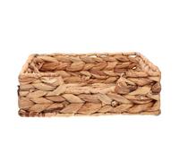 WATIIFUFU Pastoral Style Hand-woven Grass Storage Basket for Desktop Organization, Multi-function Woven Basket for Office Stationery and Cosmetic Storage, Bedroom and Tabletop Snacks