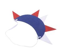 WATIIFUFU Patriotic Headband for Independence Day Celebrations Usa-themed Non-woven Headwear Comfortable Hair Accessory Featuring Freedom Symbol for Memorial Day July Festivities