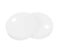 WATIIFUFU Plastic Toilet Seat Bolt Covers for Home Public Restrooms Screw Cap Decorative Hinge Fixings to Conceal Exposed Screws and Enhance Toilet Lid Appearance