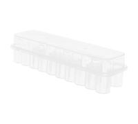 WATIIFUFU Plastic Vial Box 3ml 24pcs Shelf Grid and Bracket for Freeze-Dried Powder Storage and Essential Oil Organizing, Medical Storage Solution for Healthcare and Laboratory Use