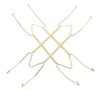 WATIIFUFU Plate Hooks Hanging Spring Concealed Wire Holders 2Pcs for Kitchen Wall Display Without Tools Installation