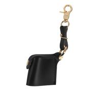 WATIIFUFU Portable Film Storage Bag with Hook Attachment PU Leather Compact Camera Film Pouch for Outdoor Photography Travel and Everyday Use Black Coin Pouch Keychain for Secure Protection