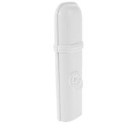 WATIIFUFU Portable Travel Toothbrush Case Plastic Toothpaste Holder Lid Detachable Toothbrush Organizer Compact Storage Box for Camping and Business Trips