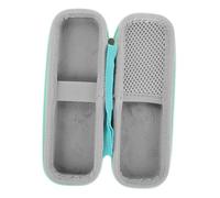 WATIIFUFU Portable Travel Toothbrush Case Toothbrush Storage Bag with Shockproof Pads Light Green and Nylon Material for Outdoor Adventures and Business Trips, Suitable for Toiletries