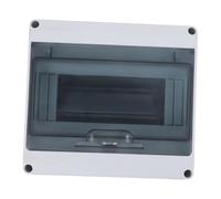 WATIIFUFU Power Distribution Box Way Electrical Panel with Transparent Window and Din Rail for Breaker Protection and Safe Power Distribution