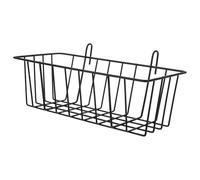 WATIIFUFU Rabbit Cage Hanging Hay Feeder Metal Rack for Small Animals, Household Convenient Rabbit Feeder Holder for Daily Use in Cage, Black