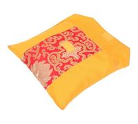 WATIIFUFU Retro Buddhist Pouch Silk Purse Classic Chinese Style Satin Book Wrap Portable Reusable Decorative Storage Cloth for Temple Offering Wrapping Cloth